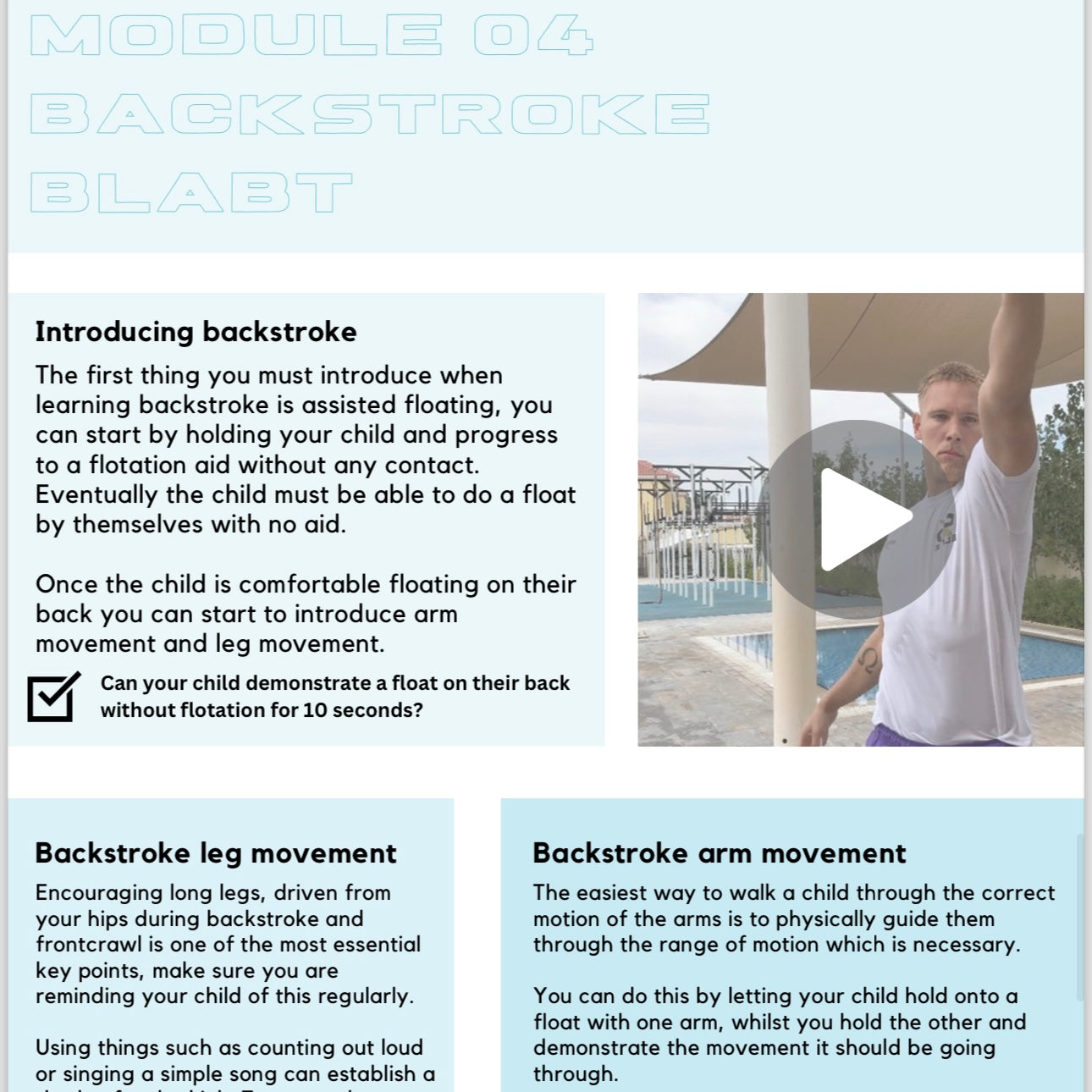 The Ultimate Parent's Guide to Swim Education : Poolside Parenting